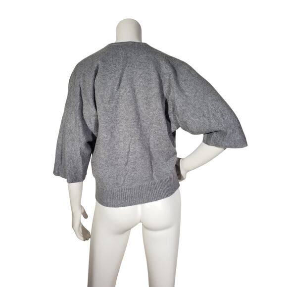 Rachel Zoe Wrap Sweater Gray – Size M - Picture 4 of 6